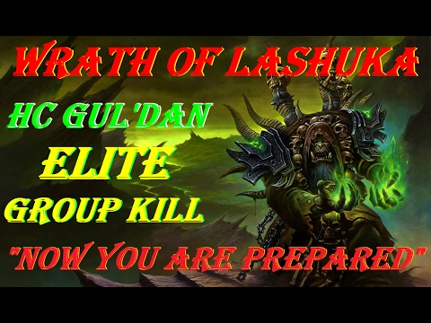 Gul'dan HC - One Shot Kill - Wrath of Lashuka - Fury warrior POV