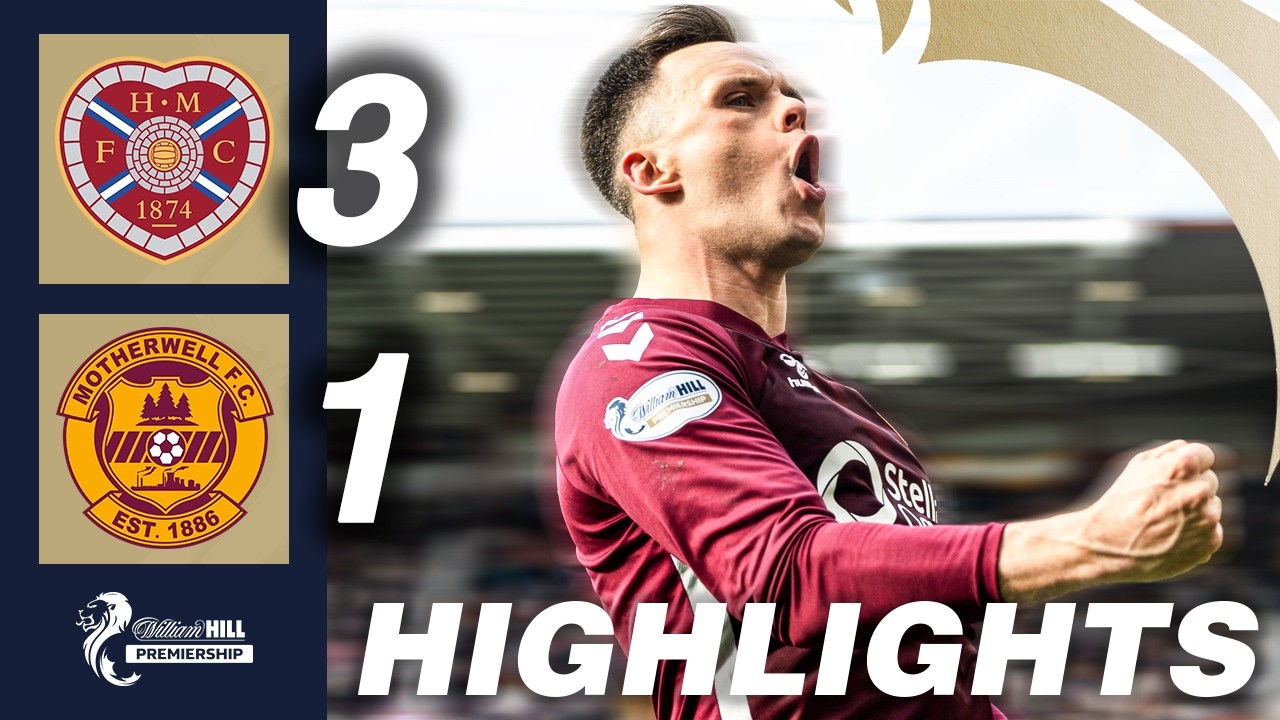Heart of Midlothian vs Motherwell Highlights