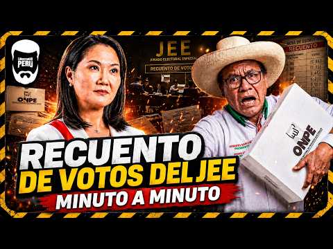 RECUENTO DE VOTOS DEL JEE  MINUTO A MINUTO | LIMA PROVINCIA HUARAL