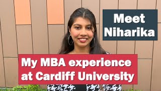 Meet Niharika who tells us about her MBA experience at Cardiff Business School.