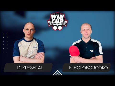 01:45 Dmytro Kryshtal - Evhenii Holoborodko West 6 WIN CUP 14.06.2024 | TABLE TENNIS WINCUP