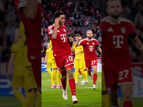 Jamal Musiala's goal | Bayern vs Bodø/Glimt | Champions League