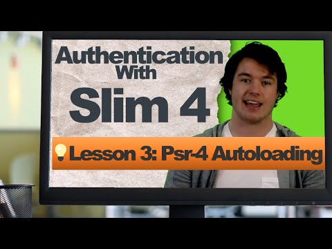 Authentication with Slim 4 (Lesson 3: Psr-4 Autoloading)