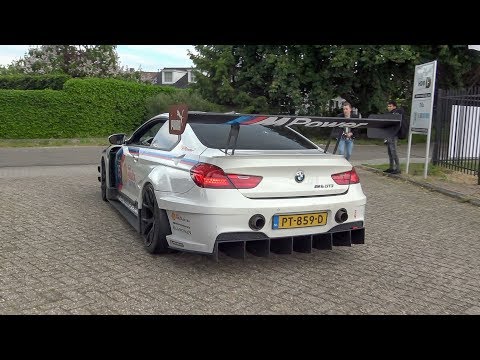 800HP BMW M6 GT3 - Start Up, LOUD Accelerations Sounds & Downshifts !