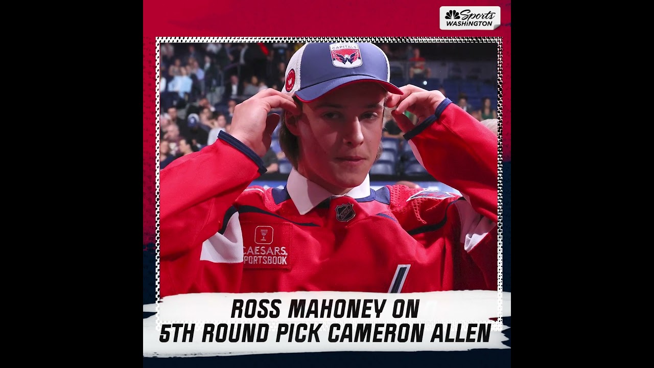 Did the Capitals find themselves a fifth-round steal in Cameron Allen? #shorts #nhldraft