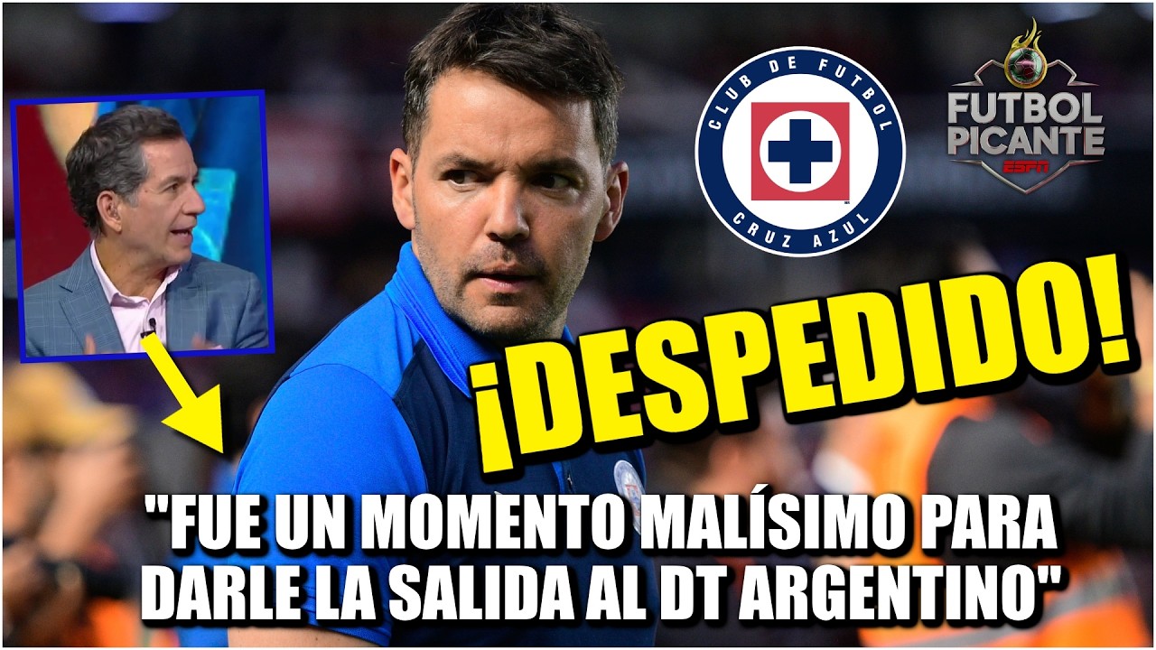 LARCAMÓN FUERA en CRUZ AZUL. El DT argentino DESTITUIDO antes de la Liguilla | Futbol Picante