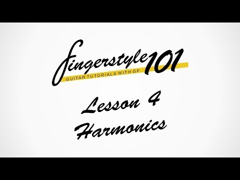 チュートリアル]フィンガースタイル101 - Lesson 4: ハーモニクス｜チュートリアル by Peter Gergely ([Tutorial]Fingerstyle 101 - Lesson 4: Harmonics | Tutorial by Peter Gergely)