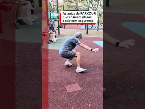 Em Singapura, idosos praticam parkour para ganhar autonomia, confiança e fortalecer laços sociais