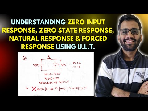 Zero Input Response, Zero State Response, Forced Response, Natural Response with ULT || PrepFusion