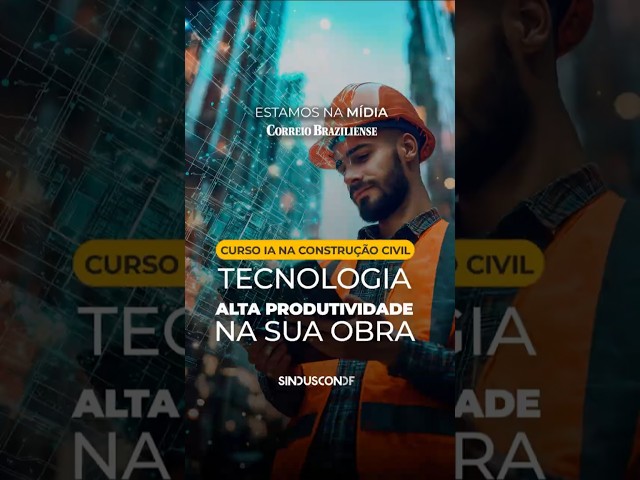 Curso de IA na Indústria da Construção Civil: Tecnologia e Alta Produtividade na sua Obra