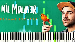 Nil Moliner - Déjame Escapar | Piano Tutorial Cover