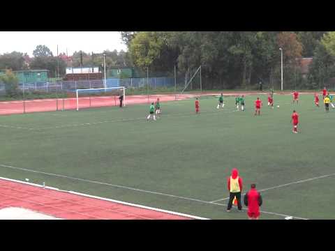 Bramki z meczu Legion Pruszkow - Grom Prace Male 2:3. 15.09.2013 Klasa B.