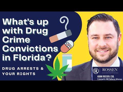 What happens if I’m convicted of a drug crime in Florida?