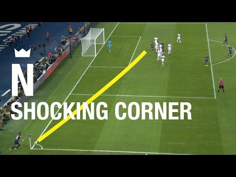 Neymar Jr – Shocking corner – Paris 6-2 Toulouse 2017