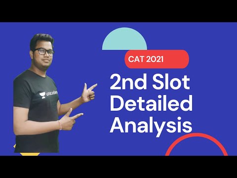 CAT 2021 Slot - 2 Detailed Analysis || Difficulty Level || QA || LRDI || VARC || Number of attempts