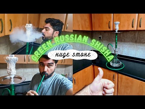 How to make #russian #hookah in just 5mins | Huge Smoke | Green Beast | Easy Steps to get clouds