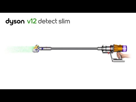 Dulkių siurblys šluota DYSON V12 Slim Detect Absolute Ye/Ir/Nk