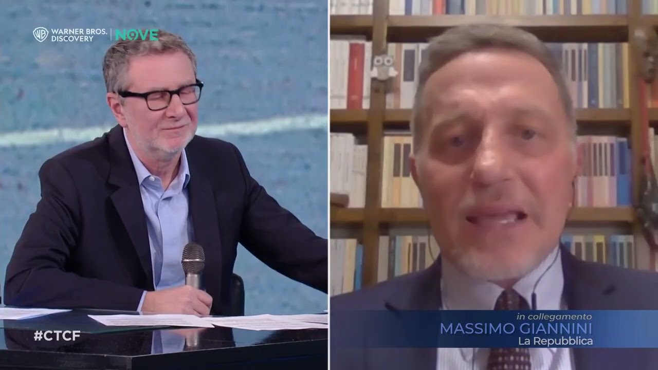 Massimo Giannini definisce Trump "architetto del caos" | Che tempo che fa