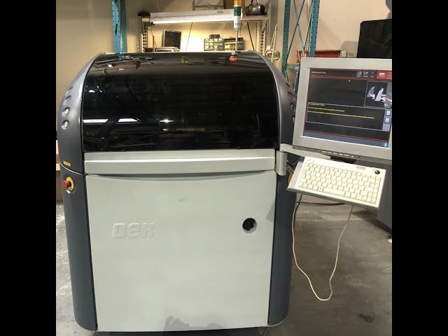 2010 DEK Horizon 03iX Screen Printer