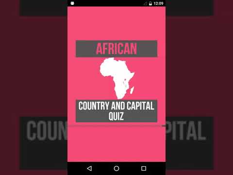 African Countries Capital Quiz