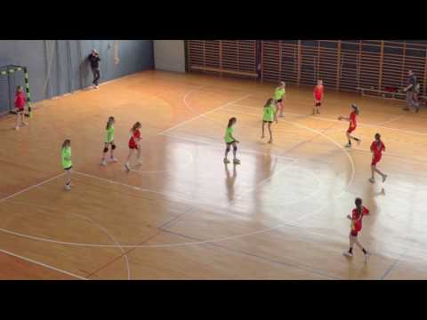 1.DL ZAHOD - Mlajše deklice A (l.03/04); ŽRK Antrum Sežana : ŽRK Mlinotest Ajdovščina (9:20)