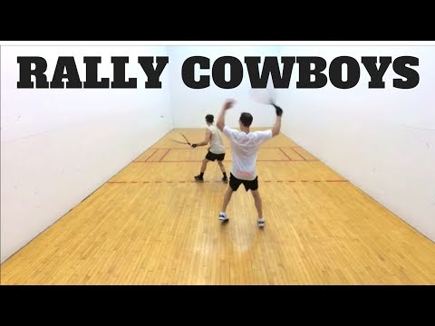 Racquetball Clips 49 - Don't Rally like this at home!