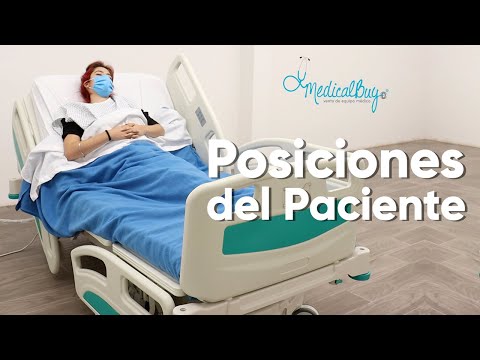 Posiciones del Paciente en una Cama Hospitalaria