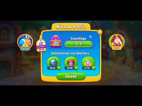 Fishdom level 8851-8852 / niveau 8851-8852