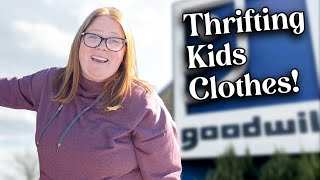 Can we find enough Kids clothes at Goodwill?