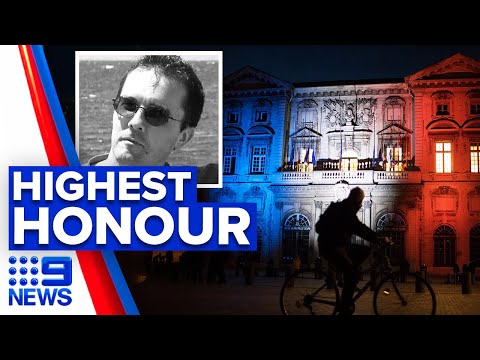 Beheaded French teacher awarded nation’s highest honour | 9 News Australia