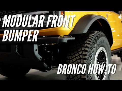2021 Ford Bronco Modular Front Bumper | Bronco How-To Ep. 4 | Bronco Nation