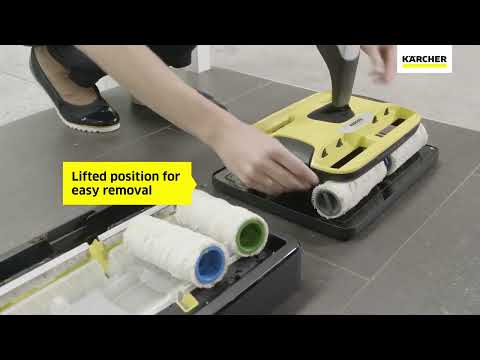 How to clean and store my Karcher FC7 Cordless hard floor cleaner