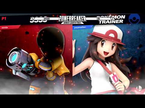 ShyDude (Mii Gunner/Palutena) vs Lion (Pokemon Trainer) | Winners Quarters | Zonebreaker #21