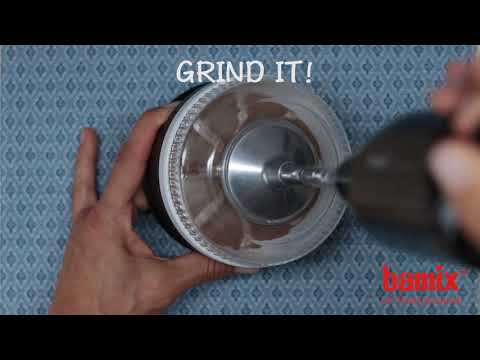 POWDERDISC: GRINDING CARAWAY with bamix® of Switzerland