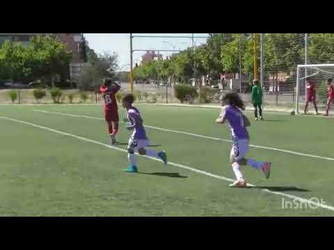 Buenos goles de Víctor Jr con el alevín del Real Valladolid