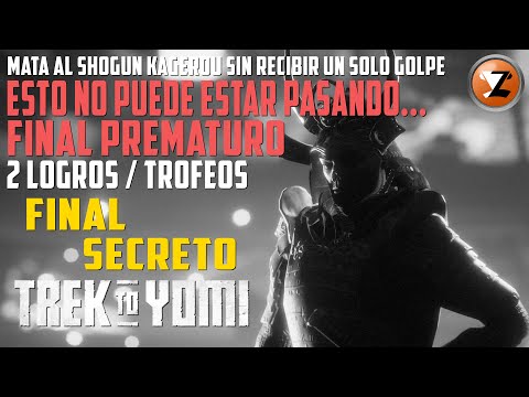 Trek to Yomi: Shogun Kagerou sin recibir golpes - FINAL SECRETO - 2 LOGROS / TROFEOS PERDIBLES