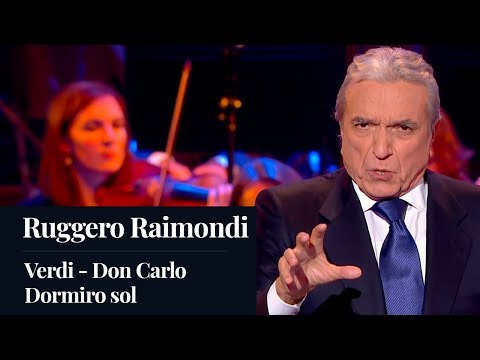 Ruggero Raimondi - Dormiro sol - Don Carlo - Verdi