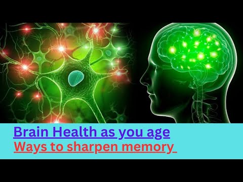 Ways to keep your brain healthy and sharp as you age || Brain health