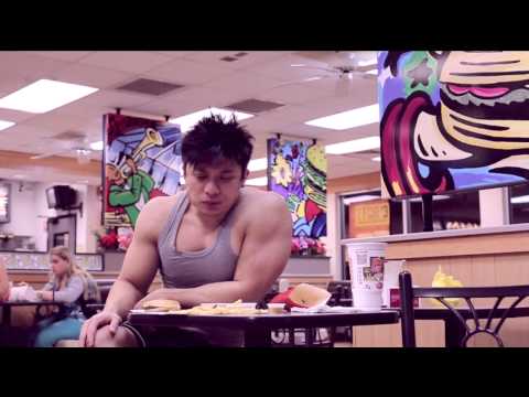 post workout meal at McDonalds