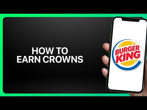 How To Earn Crowns Points on Burger King App ! Tutorial