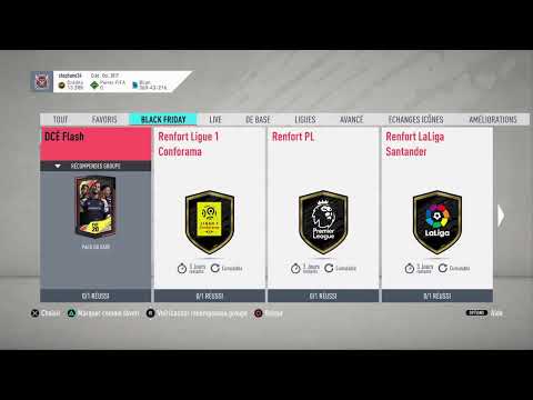 FIFA20 SBC / DCE BLACK FRIDAY - DCE FLASH pack or rare - SOLUTION PAS CHER