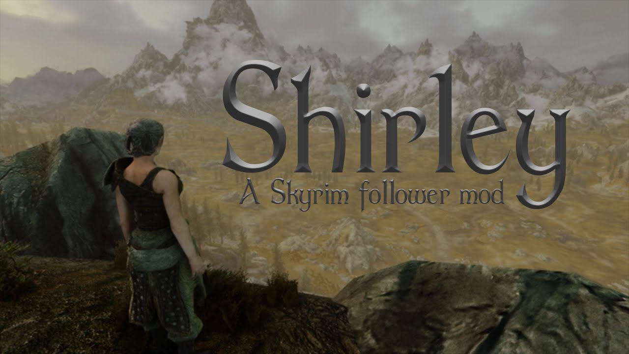 Shirley - A Skyrim follower mod (Teaser Trailer) - YouTube