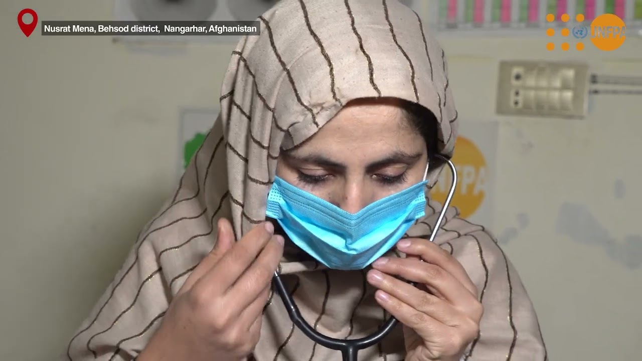 UNFPA Afghanistan supported Basic Health Centres ensure safe deliveries for mothers.
