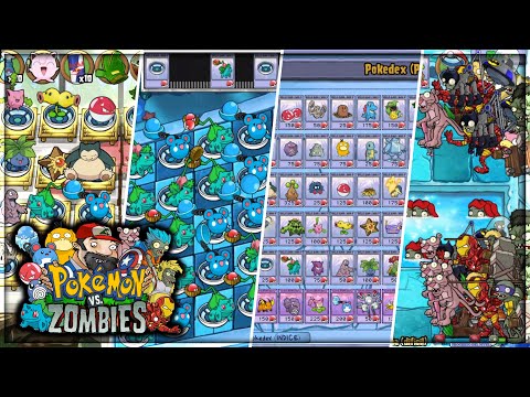 Pokémon vs Zombies | Coolest Plants vs Zombies Mod Ever | Gameplay & Download Link