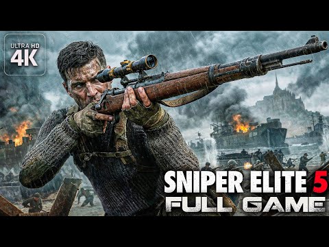 Sniper Elite 5｜Full Game Playthrough｜PC 4K Ultra
