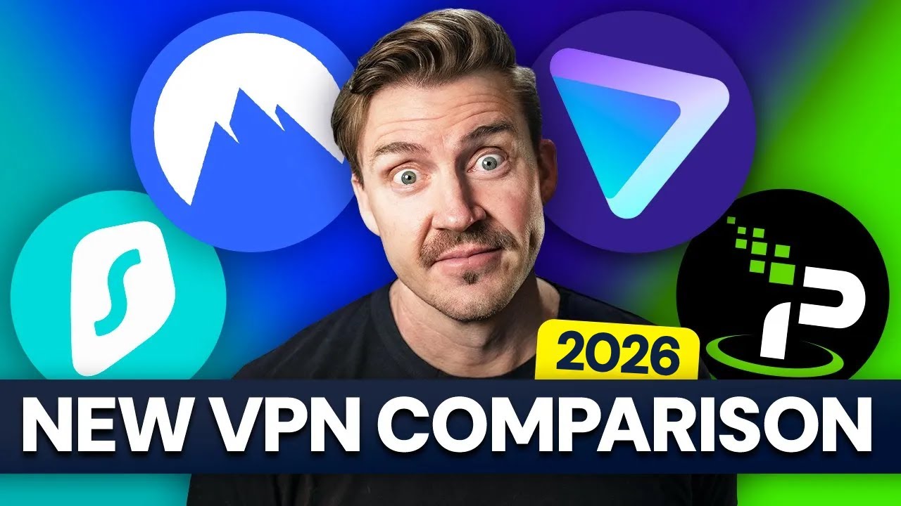 BEST VPN Comparison 2026 | I Tested The Top 4 VPNs On The Market 🔥