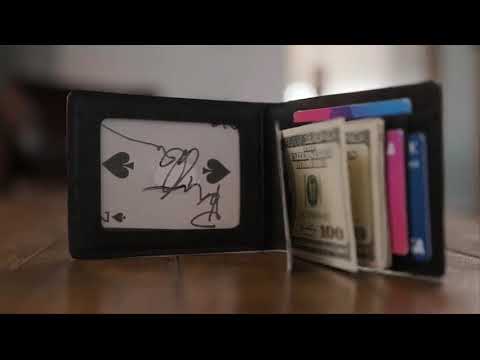 Saturn Magic - FPS Wallet Black (Gimmicks and Online Instructions) by Magic Firm - Trick