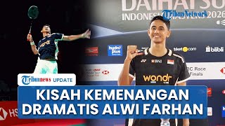 Penuh Perjuangan, Ini Kisah Kemenangan Dramatis Alwi Farhan Vs Wang Zheng di Indonesia Masters 2026