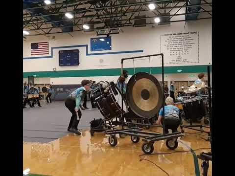 DRHS Indoor Percussion 2022 “Into Stone” - Rack Cam