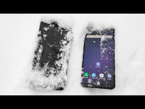 Samsung Galaxy S9. ЖЁСТКО! СНЕГ, вода и огонь. Тест Samsung Galaxy S9, S9 Plus / Арстайл /